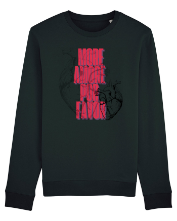 MORE AMORE POR FAVOR Black