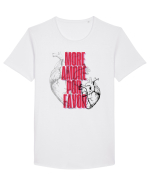MORE AMORE POR FAVOR Tricou mânecă scurtă guler larg Bărbat Skater