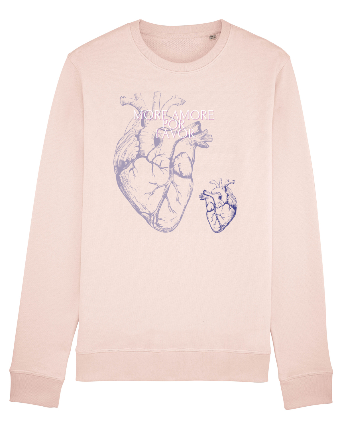 Bluză mânecă lungă Unisex Rise Candy Pink
