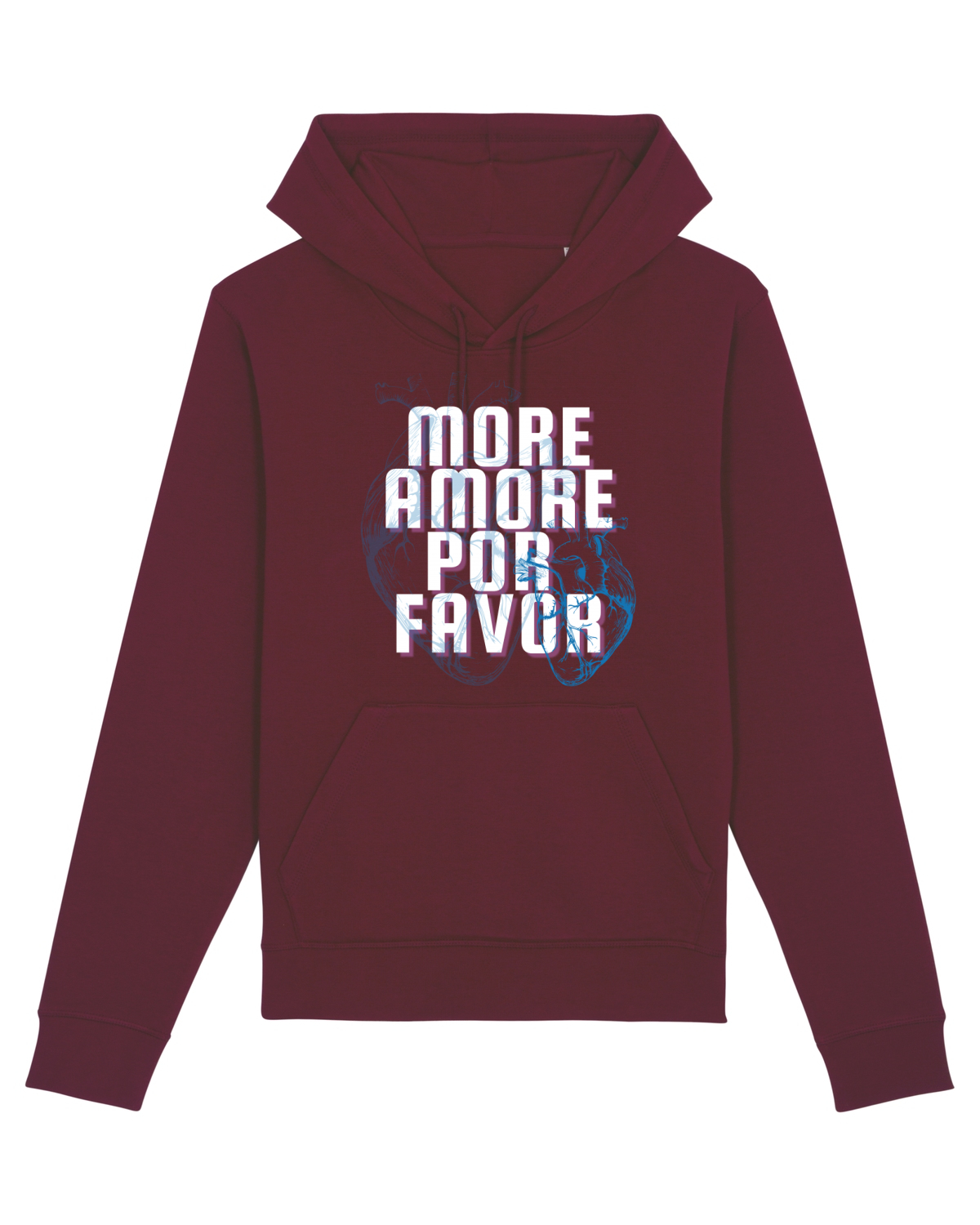Hanorac Unisex Drummer Burgundy