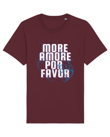 more amore por favore Burgundy
