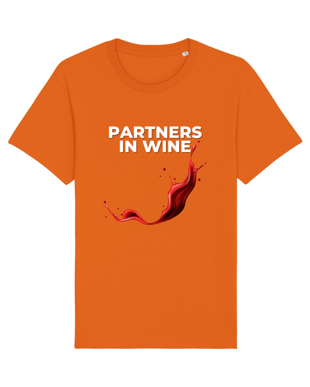 Tricou mânecă scurtă Unisex Rocker Bright Orange