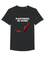 partners in wine Tricou mânecă scurtă guler larg Bărbat Skater