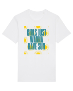 girls just wanna have sun Tricou mânecă scurtă Unisex Rocker