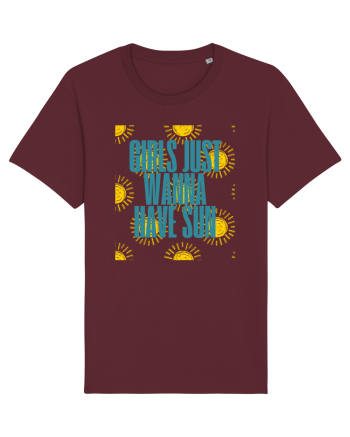girls just wanna have sun Burgundy