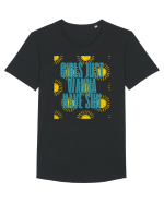 girls just wanna have sun Tricou mânecă scurtă guler larg Bărbat Skater
