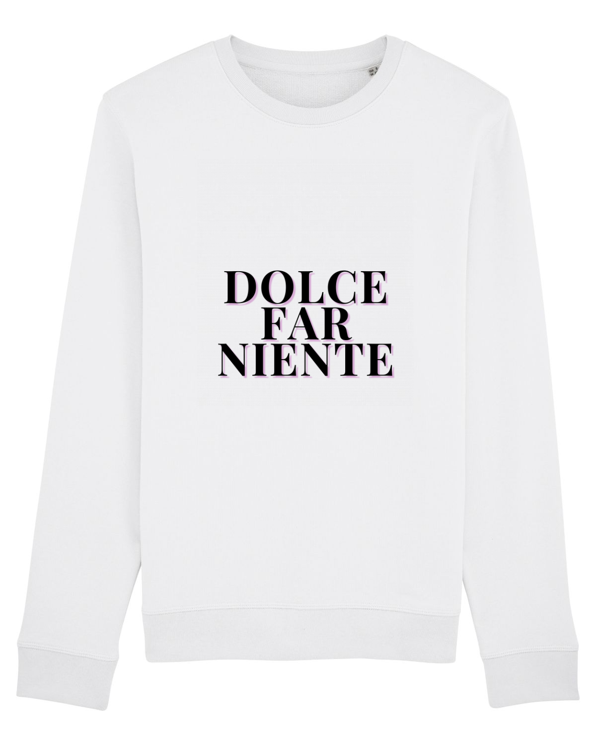 Bluză mânecă lungă Unisex Rise White