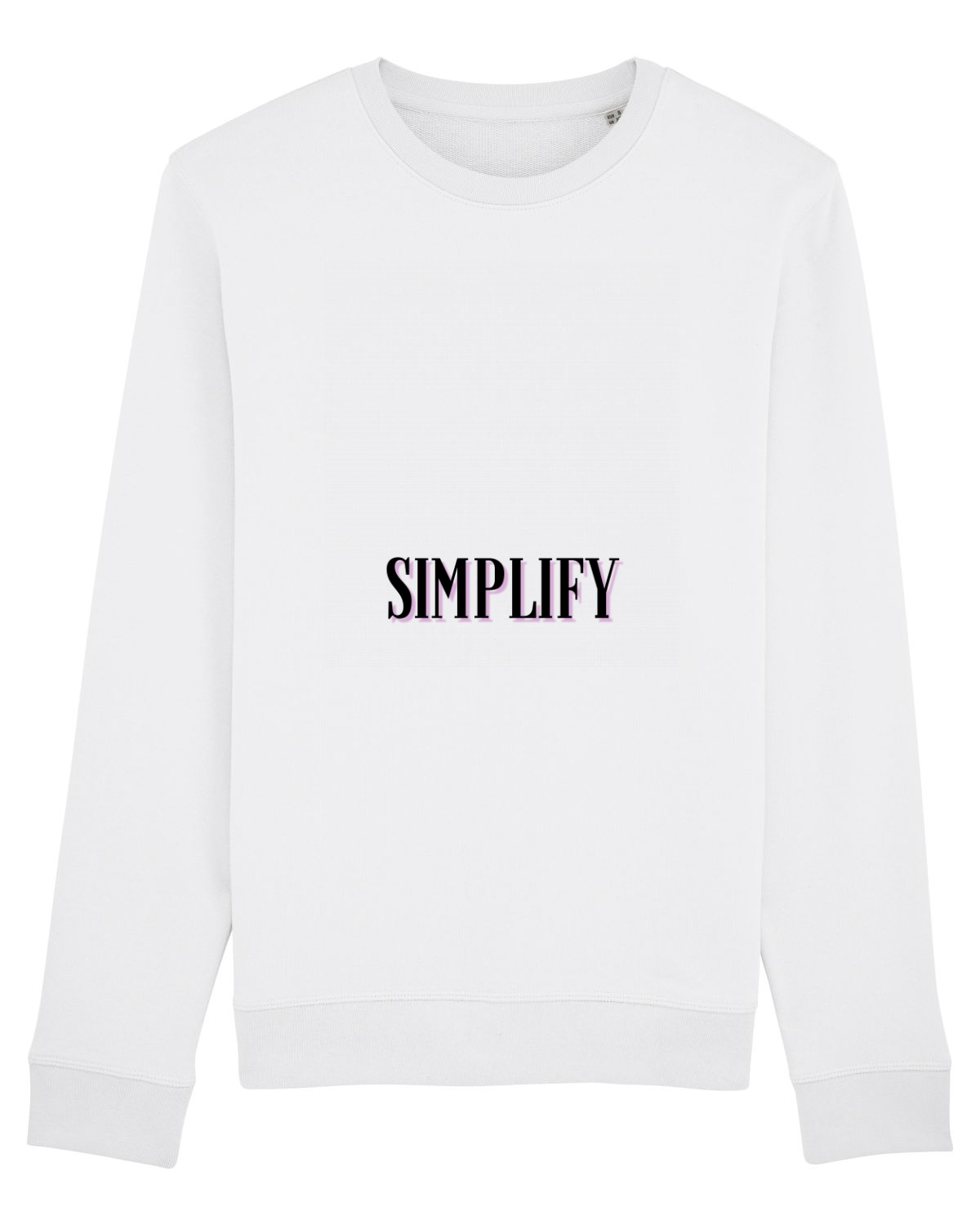 Bluză mânecă lungă Unisex Rise White