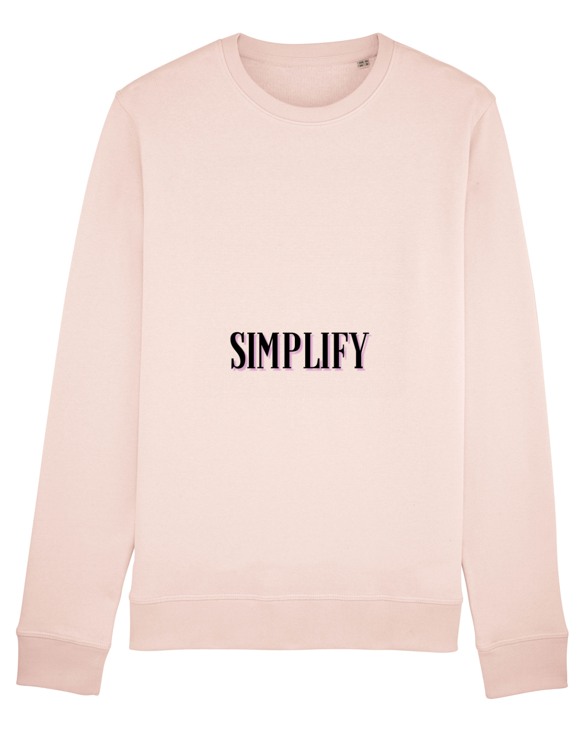 Bluză mânecă lungă Unisex Rise Candy Pink