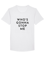 who s gonna stop me Tricou mânecă scurtă guler larg Bărbat Skater