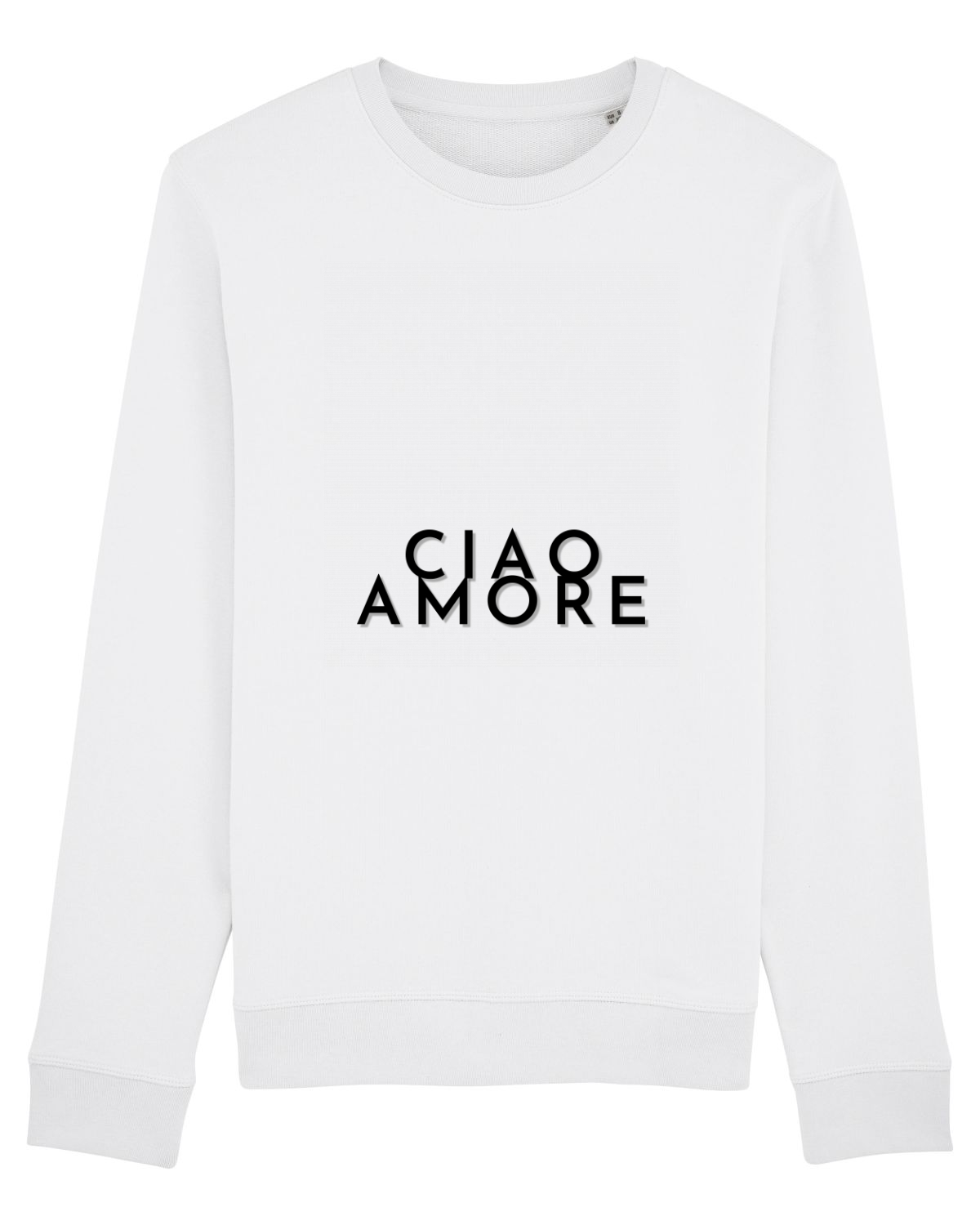 Bluză mânecă lungă Unisex Rise White