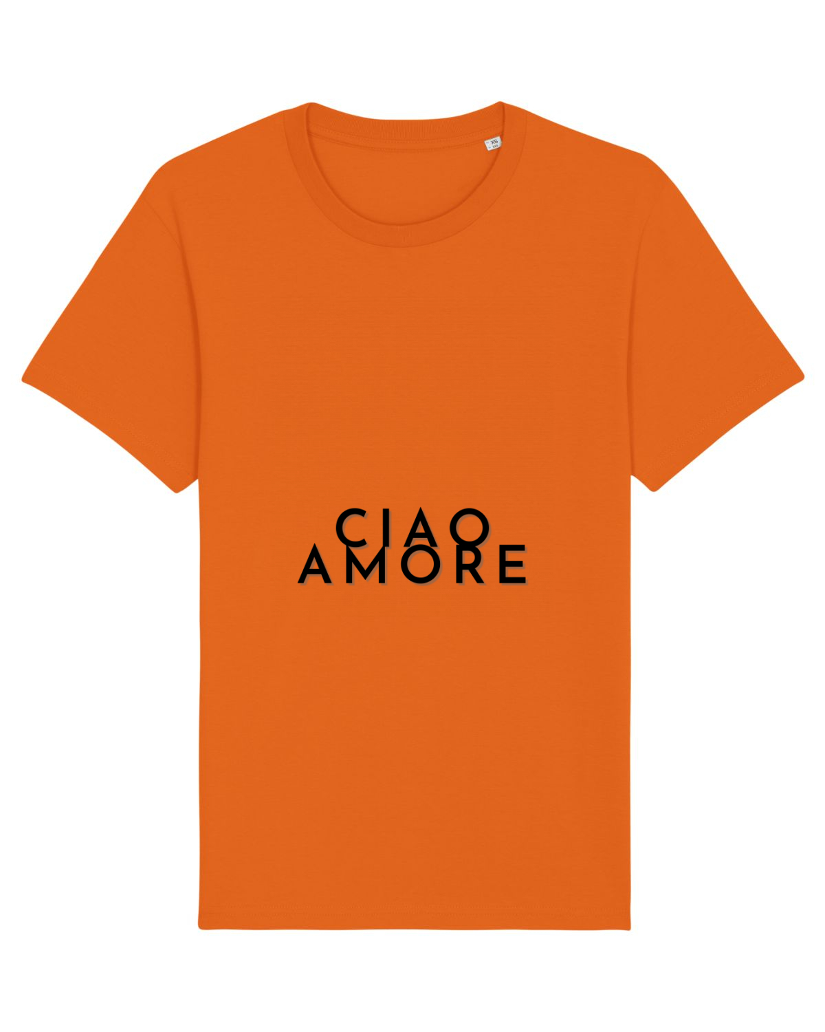 Tricou mânecă scurtă Unisex Rocker Bright Orange