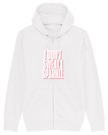 I DON T SWEAT I SPARKLE White