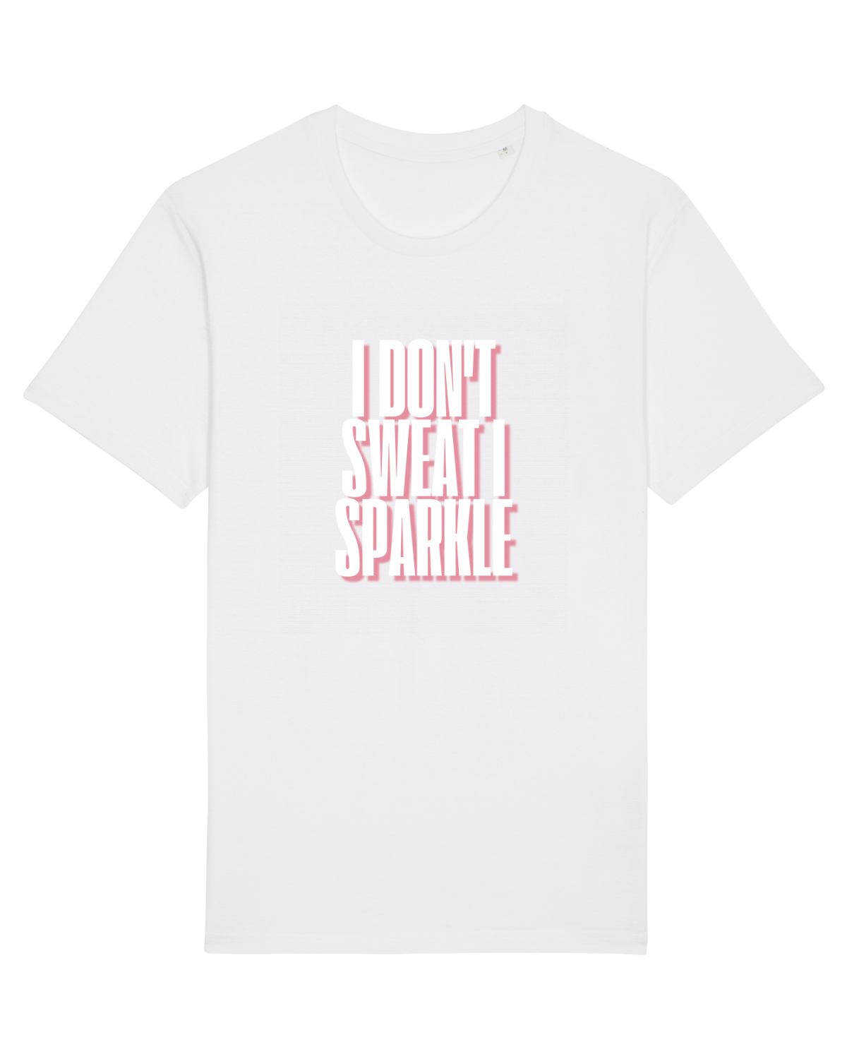 Tricou mânecă scurtă Unisex Rocker White