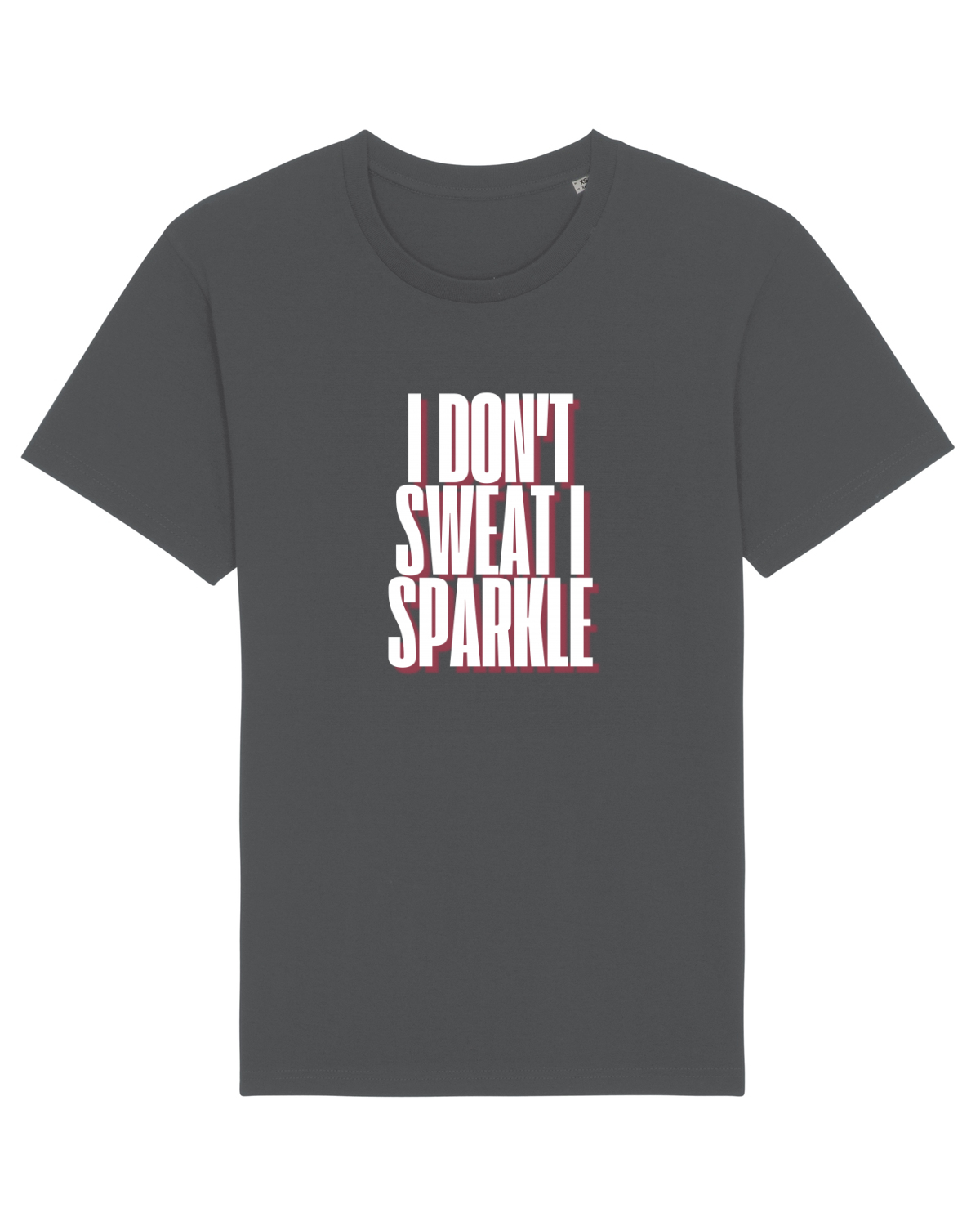 Tricou mânecă scurtă Unisex Rocker Anthracite