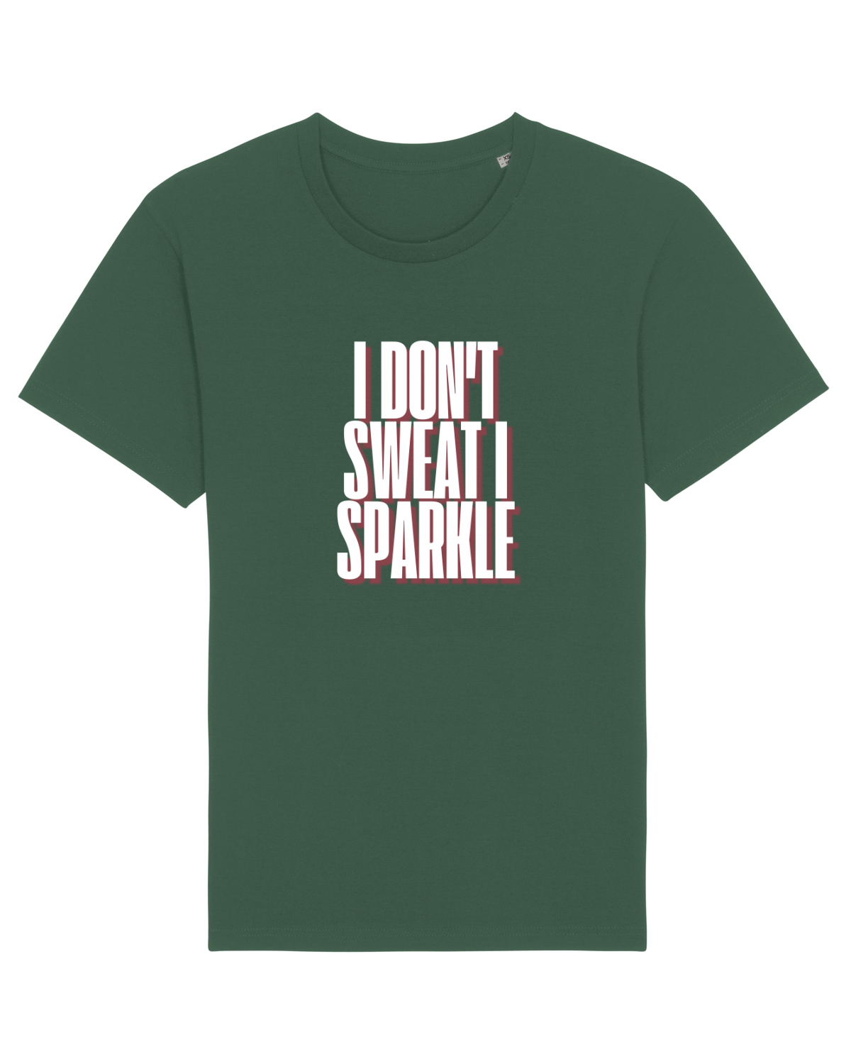 Tricou mânecă scurtă Unisex Rocker Bottle Green