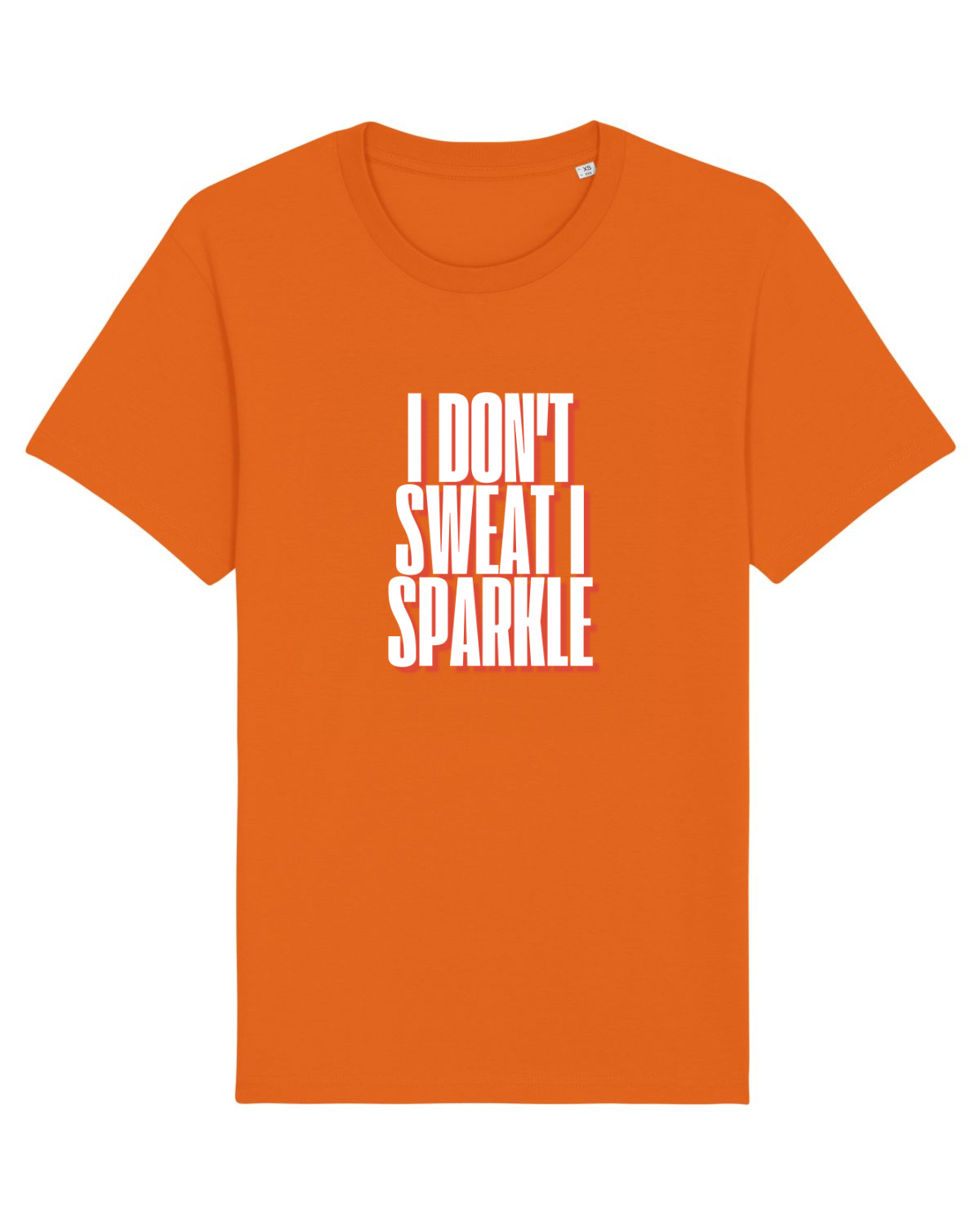 Tricou mânecă scurtă Unisex Rocker Bright Orange