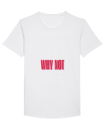 WHY NOT Tricou mânecă scurtă guler larg Bărbat Skater