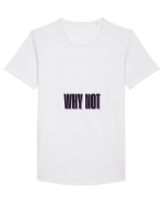 WHY NOT Tricou mânecă scurtă guler larg Bărbat Skater