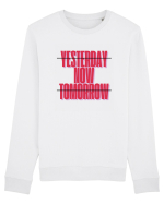 YESTERDAY NOW TOMORROW Bluză mânecă lungă Unisex Rise