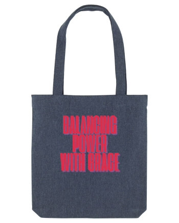 BALANCING POWER WITH GRACE Midnight Blue