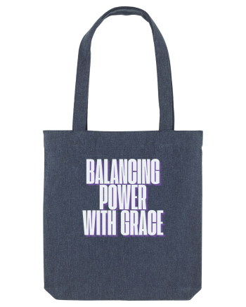 BALANCING POWER WITH GRACE Midnight Blue
