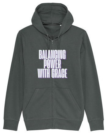 BALANCING POWER WITH GRACE Anthracite