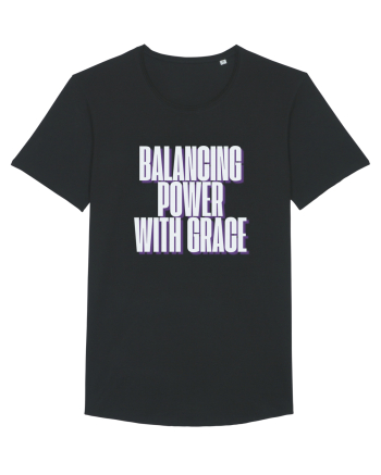 BALANCING POWER WITH GRACE Black