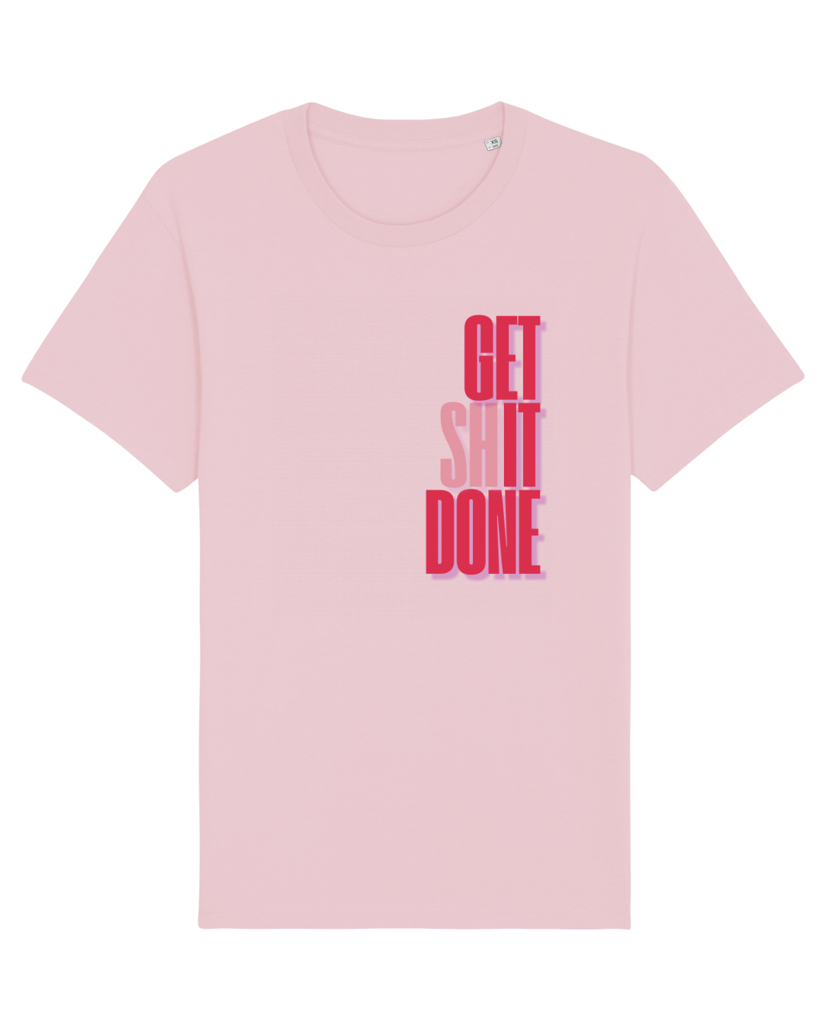 Tricou mânecă scurtă Unisex Rocker Cotton Pink