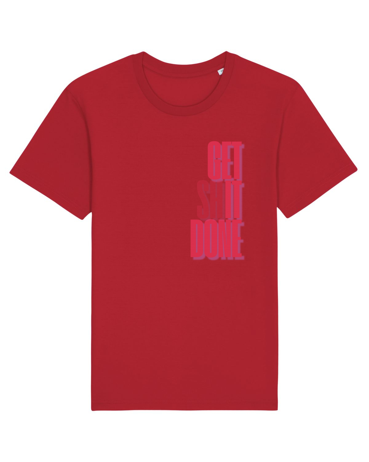 Tricou mânecă scurtă Unisex Rocker Red