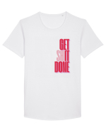 GET SHIT DONE Tricou mânecă scurtă guler larg Bărbat Skater