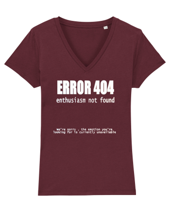 Error 404 Burgundy