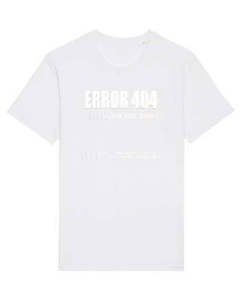 Error 404 White