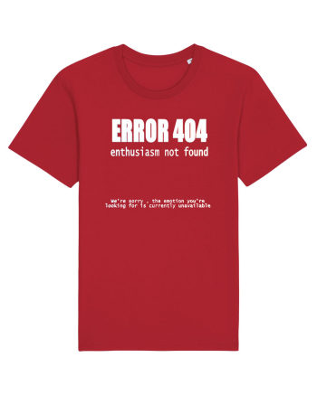 Error 404 Red