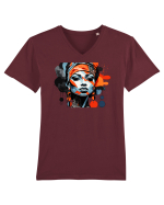 Tribal 1 Tricou mânecă scurtă guler V Bărbat Presenter