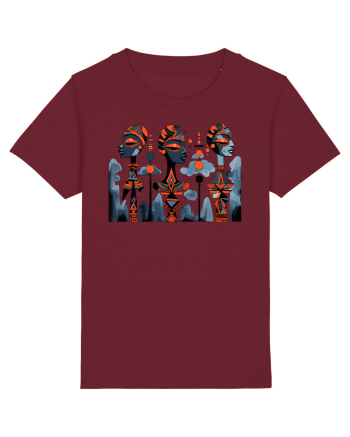 Tribal 2 Burgundy