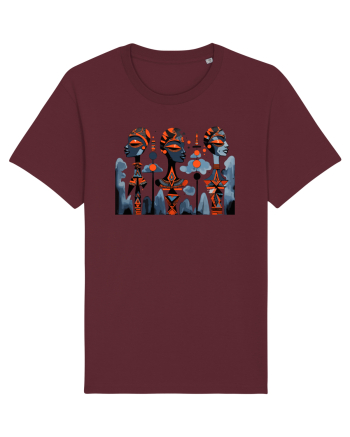 Tribal 2 Burgundy