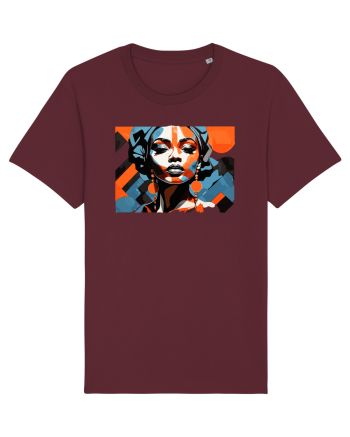 Tribal 3 Burgundy
