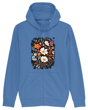 Flori boho 1 Bright Blue
