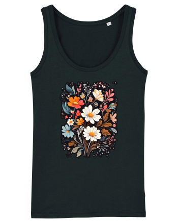 Flori boho 1 Black