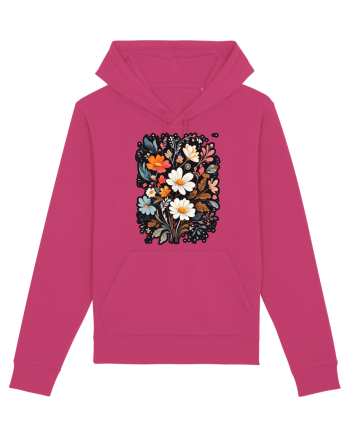 Flori boho 1 Raspberry