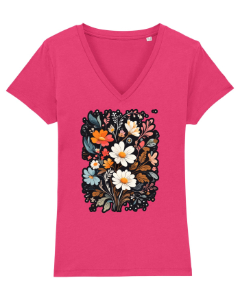 Flori boho 1 Raspberry