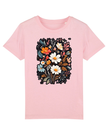 Flori boho 1 Cotton Pink