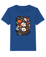 Flori boho 1 Tricou mânecă scurtă  Copii Mini Creator