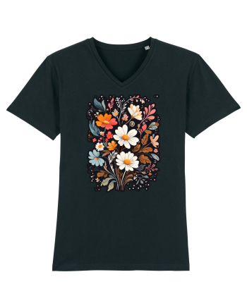 Flori boho 1 Black