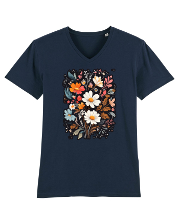 Flori boho 1 French Navy