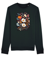 Flori boho 1 Bluză mânecă lungă Unisex Rise