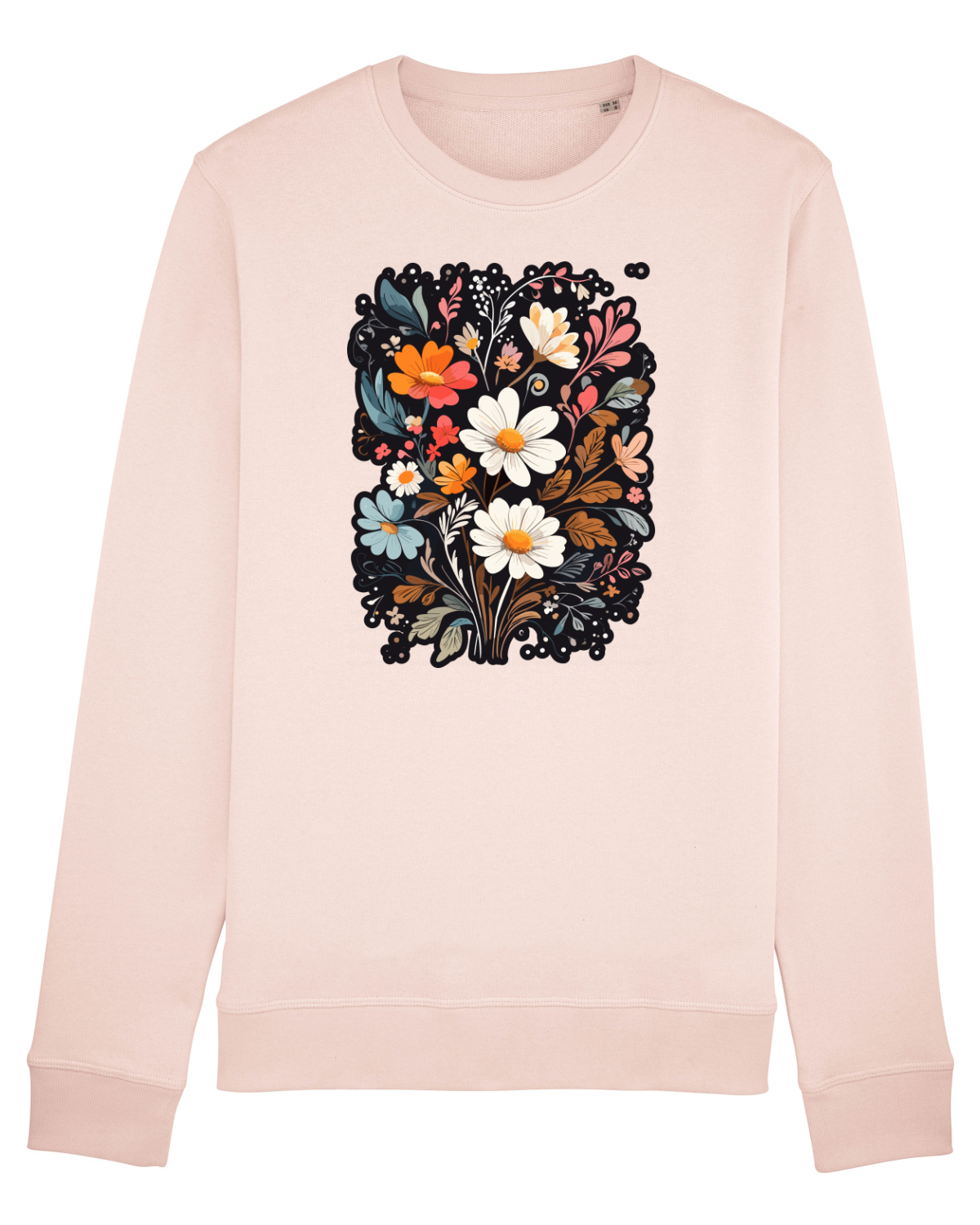 Bluză mânecă lungă Unisex Rise Candy Pink