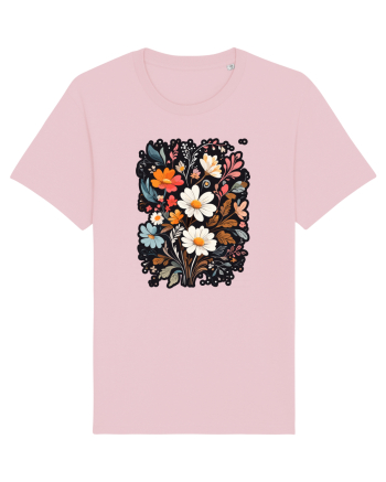 Flori boho 1 Cotton Pink