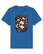Flori boho 1 Tricou mânecă scurtă Unisex Rocker